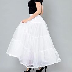 Silhouette:A-Line; Hemline / Train:Ankle Length; Look After Me:Washable; Gender:Women's; What's in the box:Skirt; Types:Petticoat Hoop Skirt,Under Skirt,Tulle Skirt; Style:1950s,Princess; Occasion:Prom,Carnival of Venice,Wedding Guest,Wedding,Performance; Material:Organza; Age Group:Adults'; Listing Date:03/15/2023; Length:; Waist: Skirt Types, Box Skirt, Hamilton Costume, Wedding Guest Skirt, Wedding Performance, Poofy Skirt, Venice Wedding, Gonna In Tulle, Tulle Underskirt