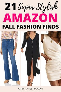 21 chic, affordable and expensive pieces from Amazon fashion fall. | fall outfits | fall fashion | fall style | amazon must haves | amazon must haves tiktok | amazon must haves clothes | amazon must haves videos | amazon haul | amazon random finds, amazon travel must haves | amazon must haves for women | amazon must haves college students | amazon finds | amazon finds clothes | amazon finds fall must haves | amazon finds fashion | fall clothes | fall dresses | fall outfit ideas | fall style Clothes Amazon Finds, Amazon Finds Clothes, Midi Sweater Skirt