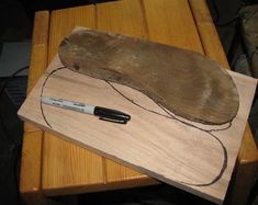 Making Wooden Sandals (Scholl's Style) : 14 Steps (with Pictures) - Instructables Shoe Repair Shop, Wooden Sandals, Pattern Shoes, Wood Shoes, Handmade Sandals, Crochet Shoes