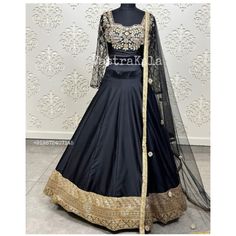 Black And Gold Embroidery Picture Is 2 Pieces But I Had It Stitched To One Long Maxi Flowy Gown Long Net Sleeves Size 40 And Adjustable I'm 5'8 Without Heels Bollywood Indian Pakistani Eid Black Sharara For Reception During Navratri, Black Anarkali Sharara For Reception, Elegant Black Choli With Intricate Embroidery, Black Anarkali Set With Zari Work, Black Sharara With Intricate Embroidery For Reception, Floor-length Black Sharara For Reception, Black Embroidered Floor-length Salwar Kameez, Black Choli With Traditional Drape For Reception, Floor-length Black Sharara For Eid