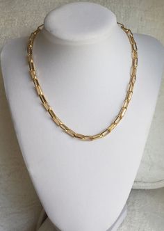 TRENDY GOLD LINK NECKLACE Gold link necklace For women and men >< Necklace Description - The Chain >< > The gold rectangle link chain Width is about 0.5mm thick. > The necklace length can be customize. >< The Y Necklace Description For women and men > The gold rectangle link chain Width is about 0.5mm thick. > At option menu you can choose between long or short Y necklace. > The necklace length can be customize. Please always check and measure the length on your Thick Gold Necklace, Chunky Gold Necklace, Chunky Gold Necklaces, Gold Link Necklace, Necklace Trendy, Trendy Necklace, Necklace Chunky, Gold Statement Necklace, Gold Link