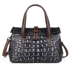 Free U.S. shipping. Style:  , color:Black, suite for season：Spring, Summer, Autumn ，Dancing Club, Date, Going out, Travel, Work, Material Genuine Leather, Black Genuine Leather Crocodile Embossed Vintage Flap Crossbody Handbags Leather Satchel With Crocodile Pattern And Double Handle, Handheld Leather Satchel With Crocodile Pattern, Leather Satchel With Crocodile Pattern, Handheld Leather Shoulder Bag With Crocodile Pattern, Chic Leather Satchel With Crocodile Pattern, Elegant Black Crocodile Pattern Bag, Leather Satchel With Crocodile Pattern And Top Handle, Black Textured Leather Shoulder Bag For Errands, Black Textured Leather Satchel For Errands