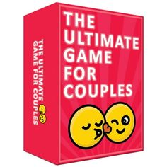 the ultimate game for couples with two emotes on each side and an orange box