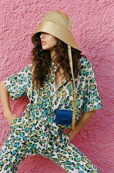 Hats off to eye-catching accents. Bold Prints, Off Shoulder Dress, Personal Style, Animal Print, Hats, Instagram, Color