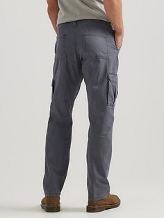 COMFORT AND FUNCTION GUARANTEED Whether you're taking a stroll around the city or headed for a hike, you need pants that can easily transition between activities. That's where Wrangler® cargo pants come in. Our elastic waist cargo pants were created for comfort, function, and style to provide a versatile solution that will last you from day to night. As you move or rest, the flex waistband expands with you to keep you feeling comfortable and free all day long. The men's comfort waist cargo pants Casual Straight Leg Cargo Pants For Hiking, Casual Workwear Bottoms With Multiple Pockets, Casual Hiking Bottoms With Patch Pockets, Casual Bottoms For Outdoor Work With Multiple Pockets, Gray Cargo Bottoms For Outdoor Activities, Gray Straight Leg Bottoms For Outdoor, Casual Cargo Bottoms For Outdoor Work, Casual Cargo Style Bottoms For Outdoor Work, Gray Casual Cargo Pants For Hiking