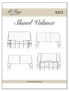 Shawl Valance Valance Patterns Free, Cornice Board Ideas, Drapery Ideas, Valance Patterns, Shed Tiny Home, Diy Roman Shades, Decorative Window Treatments, Top Treatments, Mount Board