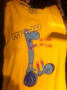 Happy Tree Friends No Pain No Gain T Shirt  Shirt Outfit Idea Easy 30 day return policy Silly Clothes, Silly Shirt, Diy Vetement, No Pain No Gain, Personalized T Shirt, Happy Tree, Dog Christmas Gifts, Happy Tree Friends, Shirt Quilt