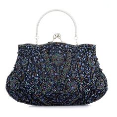 PRICES MAY VARY. ★OCCASIONS: This Vistatroy evening bags perfect for parties, weddings, date nights, or nights out on the town. Suitable for party, family reunion, prom, banquet and cocktail party. Match the elegant & formal clothing, you will be a fashionable lady. ★STORAGE: 11.8"(L)*1.57"(W)*10.2"(H). The Vistatroy evening clutch purse bag have enough room for daily basics like eyeglass, wallet, smartphone, makeup products. ★MATERIAL & FEATURES: This Vistatroy clutch purse made of high quality Flower Clutch, Evening Cocktail Party, Dress And Shoes, Sequin Flower, Large Clutch, Party Clutch, Evening Handbag, Evening Purse, Wedding Parties