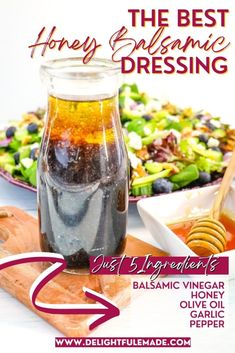 the best honey balsamic dressing recipe