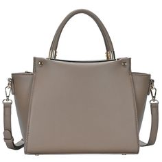 "This Miztique vegan leather satchel bag will complement your everyday looks. This Miztique vegan leather satchel bag will complement your everyday looks. 9\"H x 15\"W x 4\"D Handle: 5'' drop Crossbody strap length: 20\"-25\" Zipper closure Gold-tone hardware Interior: 1 zip pocket and 2 slip pockets Exterior: 1 zip pocketCONSTRUCTION & CARE Body and lining: polyurethane Wipe clean Imported Size: One Size. Color: Brown. Gender: female. Age Group: adult. Material: Faux Leather." Classic Faux Leather Satchel With Large Capacity, Large Capacity Faux Leather Satchel For Fall, Fall Large Capacity Faux Leather Satchel, Faux Leather Satchel With Zipper Closure And Top Handle, Faux Leather Handheld Satchel For Daily Use, Handheld Faux Leather Satchel For Daily Use, Everyday Faux Leather Top Handle Satchel, Large Capacity Faux Leather Satchel With Top Handle, Large Capacity Top Handle Faux Leather Satchel