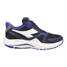 Mythos Blushield 8 Vortice are men's running shoes made of air mesh nylon upper. Midsole of light EVA with Blushield technology all over the foot area; outsole of blown flexoft at the front, wear-resistant Duratech 5000 compound at the heel. $59.95 Sneakers Athletic, Blue Sneakers, Man Running, Running Sneakers, Running Shoes For Men, Blue Man, Running Shoes, Athletic Shoes, Men's Shoes