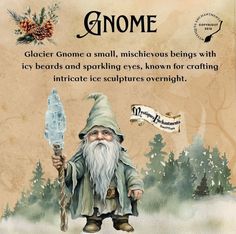 Nordic Folklore Creatures, Folk Magic Witchcraft, Gnome Folklore, Irish Legends Folklore, Fairies Mythology, Folklore Creatures Legends, Nature Witch, Pagan Spirituality