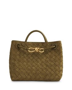 Bottega Veneta Small Andiamo Top Handle Bag Andiamo Bag, Bottega Veneta Andiamo, Dream Bag, Suede Tote Bag, Suede Top, Suede Tops, Suede Tote, Bottega Veneta Bags, Oil Shop