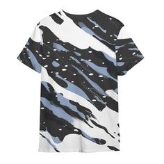 Brand Dunkare Dunkare Reverse Black White 6s Shirt - PaperChase Unique Colored Graphic Shirt Unisex Black Graphic Tee With All Over Print, Black Short Sleeve Shirt With All Over Print, Graphic Shirt, Graphic Shirts, Top Tee, Black White, Top Outfits, Mens Outfits, Black And White