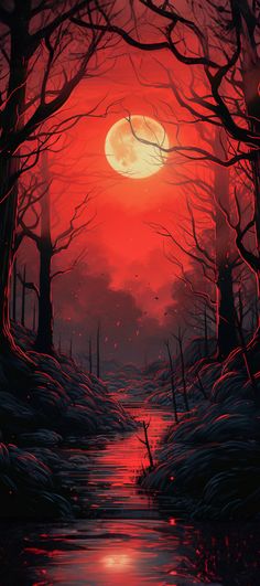 Halloween Red Mood scary wallpaper🎃 Halloween Wallpaper Realistic, The Upside Down, Haunting Wallpaper, Horror Wallpaper Pc, Horror Iphone Wallpaper, Wallpaper Iphone Scary, Upside Down Wallpaper, Ghost Wallpaper Iphone, Stranger Things Iphone Wallpaper