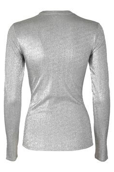 75% viscose 20% polyester 5% elastane Metallic Stretch Elegant Tops, Elegant Metallic Stretch Top, Fitted Elastane Tops For Formal Occasions, Formal Fitted Elastane Tops, Fitted Viscose Tops For Night Out, Elegant Fitted Elastane Top, Elegant Fitted Metallic Tops, Sleek Party Top Made Of Elastane, Metallic Fitted Tops For Formal Occasions