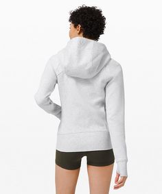 Scuba Hoodie *Light Cotton Fleece | Women's Hoodies | lululemon Ribbed Paneling, Scuba Hoodie, Women's Hoodies, Women Hoodies Sweatshirts, Cotton Fleece, Post Workout, Cotton Lights, Full Zip Hoodie, Outerwear Women