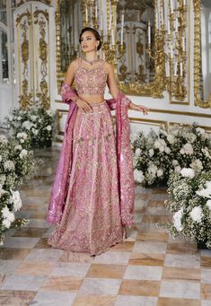 Buy Latest Indian Bridal Lehenga Choli Wedding Dress in Premium Quality Details with Embellishments paired with Heavy Dupatta. Customizable. Fast Shipping Bridal Lehenga Indian, Embellished Lehenga, Pink Bridal Lehenga, Lehenga Choli Wedding, Indian Wedding Outfit, Wedding Moodboard, Indian Wedding Inspiration, Indian Bridal Lehenga, Indian Bridal Dress