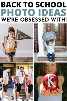 the back to school photo ideas we're obsesed with