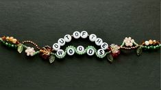 Bettys Garden Bracelet, Beaded Bracelet Diy