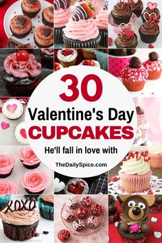 valentine's day cupcakes that are so cute and easy to make