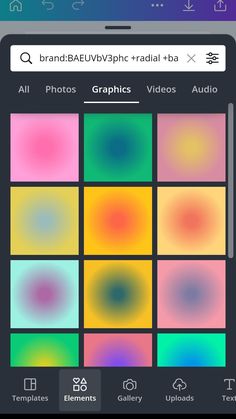 Canva Element Keyword for Radial Gradient Background Canva Tricks Tiktok, Canva Shapes Code, Canva Background Ideas, Canva Elements Background, Canva Hacks Elements, Canva Design Ideas Aesthetic, Canva Ideas Design Backgrounds, Canva Background Keyword, Canva Backgrounds Aesthetic