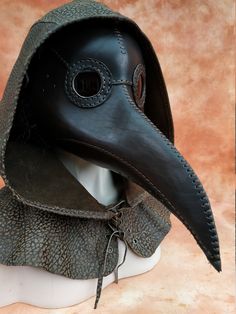 The mask is made of high quality natural leather. Hand cut, hand sew. Acrylic dark lens. Visibility is very good. Plague Dr Mask, Plague Dr, Steampunk Masquerade, Doctor Black, Mask Steampunk, Plague Doctor Costume, Bird Mask, Florist Tools, Plague Mask