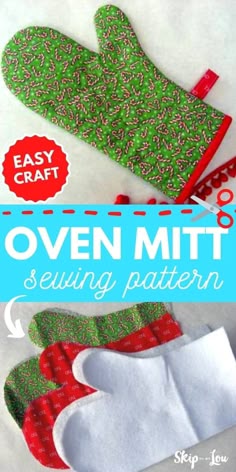 oven mitt sewing pattern and instructions