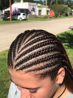 Trenzas frontales Braids Cornrows, Peinados Hair Styles, Natural Hair Growth Tips, Short Box Braids Hairstyles, Braided Cornrow Hairstyles, Pretty Braided Hairstyles, Hairdos For Curly Hair, Blonde Hair Looks, Hair Stylies