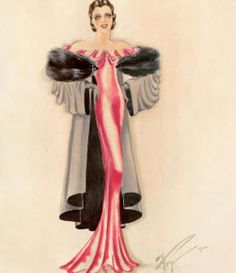 Orry-Kelly | orry kelly bordertown 1935 orry kelly sketches above and below Old Drawings, Costume Design Sketch, Best Costume Design, Fashion Illustration Vintage