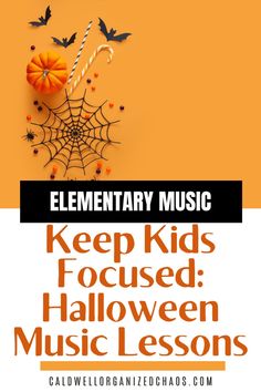 I prefer not to use specific Halloween-themed lessons, but I do try to plan for the general high energy and distraction. Here are some of my favorite lesson activities for the week of Halloween. What I've found most successful for this week surrounding Halloween are lessons that are highly structured and require focus and teamwork, but don't require too much higher-order thinking. Without structure and focus the class can easily fall apart, but students are generally too preoccupied and/or tired to be doing any deep thinking! Read this post to learn my favorite Halloween week lesson ideas! Halloween Music Lessons, Halloween Music Activities, Lesson Activities, Elementary Music Class, Music Teaching Resources, Middle School Music, Elementary Music Lessons, Halloween Week, Elementary Music Teacher