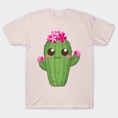 Kawaii Cute Cactus Plant -- Choose from our vast selection of Crewneck and V-Neck T-Shirts to match with your favorite design to make the perfect graphic T-Shirt. Pick your favorite: Classic, Boxy, Tri-Blend, V-Neck, or Premium. Customize your color! For men and women. Cute Short Sleeve T-shirt With Plant Print, Pink Casual T-shirt With Cute Design, Casual Pink T-shirt With Cute Design, Cute Crew Neck T-shirt With Plant Print, Casual Pink T-shirt With Plant Print, Cute Cactus, Cactus Plant, Cactus Plants, Soft Pink