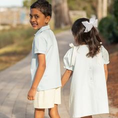 Made of luxurious pima cotton, our Carter Polos are tagless for comfort, making them the perfect basic that your son will reach for every day. In the softest pastels for spring, they're made to mix & match with all our shorts for dressing that's both elevated and easy. Matching Spring Loungewear Tops, Spring Loungewear Matching Tops, Spring Wardrobe Essentials, Seersucker Dress, Little Boy Fashion, Pink Sand, Classic Chic, Nautical Fashion, Spring Wardrobe