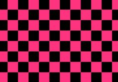 a black and pink checkerboard pattern is shown