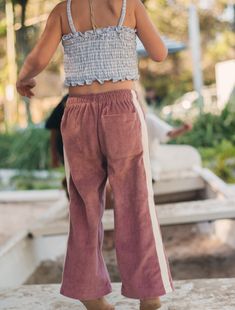 Inspired by the groove of the 70s- the Mini Terry Pant is made of a mid-weight 100% cotton terry, with two sporty stripes on each side, an elasticated waist with an adjustable drawstring, and a back pocket. We think these are the perfect wear every day, year-round pant. Cotton Bottoms With Side Stripes For Spring, Spring Cotton Sweatpants With Side Stripes, Cotton Loungewear Bottoms With Three Stripes, Spring Cotton Sweatpants With Three Stripes, Relaxed Fit Cotton Sweatpants With Three Stripes, Casual Cotton Sweatpants With Contrast Stripes, Casual Cotton Sweatpants With Three Stripes, Cotton Pants With Three Stripes And Relaxed Fit, Casual Cotton Bottoms With Contrast Stripes