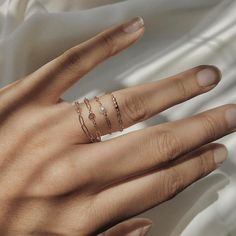 Dainty Tiny Jewelry For Everyday Wear, Dainty Tiny Jewelry For Everyday, Dainty Stackable Rings As Gift, Dainty Stackable Rings Gift, Dainty Midi Rings For Gifts, Delicate Tiny Jewelry In Recycled Gold, Tiny Minimalist Gold Plated Jewelry, Tiny Gold-plated Minimalist Jewelry, Dainty Rose Gold Stackable Rings Tarnish Resistant