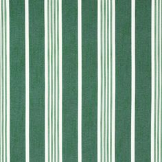 a green and white striped fabric