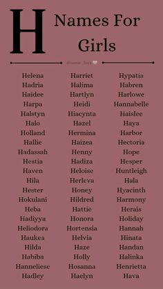 the names for girls in different languages