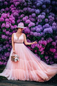 Fitted Bodice Tulle Gown With V-neck, V-neck Gown With Fitted Bodice And Tulle Material, V-neck Tulle Gown With Fitted Bodice, V-neck Pleated Bodice Gown For Prom Season, Pink Tulle V-neck Evening Dress, Pink V-neck Ball Gown For Wedding, V-neck Tulle Dress For Prom Season, Pleated V-neck Dress For Prom Season, V-neck Evening Dress With Tulle Skirt