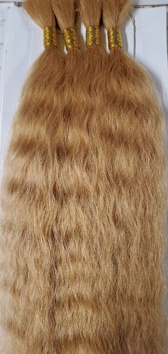 100% human hair French refined super bulk tangle-free; wet and wavy; for braiding; for women 30 days free returns; full refund or item replacement: buyer's choice; item must not be damaged, used or altered. Human Hair Braids Wet And Wavy, 27/30 Braids, Moesha Braids, Micro Braids Human Hair, Micro Braids Styles, Wavy Hair With Braid, Wet And Wavy Hair, Hair French, Braided Styles