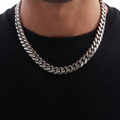 Some people say that a minimalistic Cuban chain is the best kind well if you believe that, you cannot go wrong with this 12mm stainless steel Cuban curb bracelet available in 18″ and 20″ Silver Cuban Link Jewelry For Everyday, Everyday Silver Cuban Link Jewelry, Minimalist Cuban Link Chain Jewelry, Elegant Cuban Link Necklace As A Gift, Everyday Jewelry With Adjustable Cuban Link Chain, Everyday Cuban Link Jewelry With Adjustable Chain, Modern Curb Chain Jewelry As A Gift, Everyday Sterling Silver Curb Chain Jewelry, Everyday Adjustable Cuban Link Jewelry