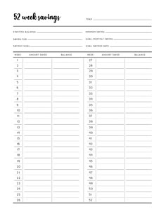 the printable workout log is shown in black and white, with numbers on it