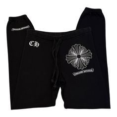 Chrome Hearts Maltese Cross Graphic Print Sweatpants Size: S (Small) Color: Black Material: 100% Cotton Condition: Very Good, Gently Worn - All Tags Attached - No Damage ***Not Accepting Bundle Discount On Listings Priced At $500 And Over - Sale Will Be Cancelled*** Chrome Hearts Pants, Cross Graphic, Printed Sweatpants, Maltese Cross, Chrome Hearts, Maltese, Track Pants, Graphic Prints, Pant Jumpsuit