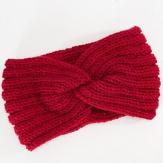 Solid Color Knitted Winter Beanie for Pony Tail and Braided Hair - SolaceConnect.com Cute Headband Hairstyles, Turban Headband Hairstyles, Crochet Turban, Knotted Headwrap, Knit Turban, Warm Headbands, Knitted Headband, Knitting Blogs, Ear Warmer Headband