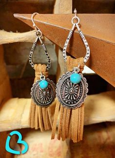 Mohave Valley Tassel Earrings - CountryFide Custom Accessories and Outdoors Metal Tassel Fringe Drop Earrings, Metal Tassel Dangle Earrings With Fringe, Metal Fringe Dangle Earrings, Fringe Dangle Metal Earrings, Bohemian Metal Tassel Earrings With Fringe, Bohemian Silver Fringe Earrings, Silver Fringe Bohemian Earrings, Silver Bohemian Fringe Earrings, Western Style Jewelry