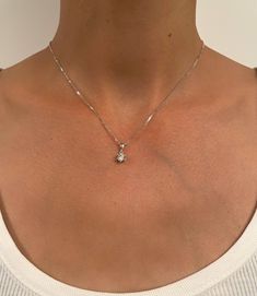 "14k solid gold one stone necklace Minimalist solitaire pendant, Dainty custom solitaire necklace, 14k Real Gold *Material: 14K Solid White Gold  This necklace can be a great gift for a family member, girl, daughter, mother, girlfriend, wife, or for yourself. ✔ Made to Order ✔ Gold Kt: 14K ✔ Necklace length: 40cm ✔ Handmade: Yes ✔ Ready to Ship in 3 Business Days Solid gold pieces are made to last forever. Since gold is one of the reactive metals, it scratches less and doesn't wear out as easily. 14k gold will not oxidize or discolor, so you can wear your jewelry every day, everywhere. The Pendant zircon (cz cubic zircon in AAA quality) The length is about 40 cm =17\" The necklace will arrive gift-wrapped and packed in a padded envelope to maintain the product. Thank you for your interest. Gift Diamond White Solitaire Necklace With Teardrop Pendant, Diamond White Teardrop Pendant Solitaire Necklace As Gift, Sterling Silver Solitaire Necklace With Teardrop Pendant, Dainty Teardrop Pendant Necklace With Brilliant Cut, White Solitaire Pendant Necklace In 14k Gold, White 14k Gold Solitaire Pendant Necklace, Minimalist Teardrop Pendant Necklace With Brilliant Cut, Minimalist Solitaire Pendant Necklace With Birthstone, Solitaire Teardrop Pendant Jewelry Gift