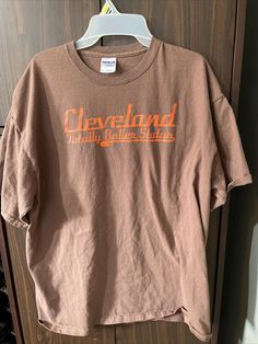 Cleveland Browns Outfit Woman, Cleveland Cavs Logo, Cleveland Cavaliers Jersey, Cleveland Browns Shirts, Cleveland Heights, Go Shopping, Cleveland, Fancy Dresses, Mens Graphic Tshirt