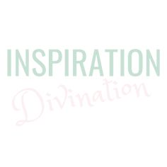 the words inspirationation are written in pink and green ink on a white paper background