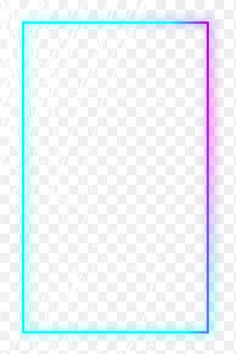 a blue and pink rectangle frame on a transparent background, hd png clipart