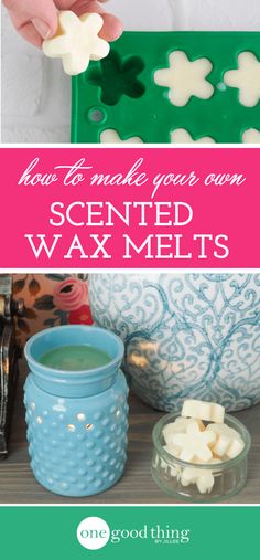 how to make your own scented wax melts